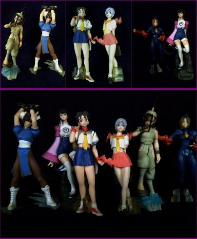 Capcom Gals 6 pcs รหัส(B231)