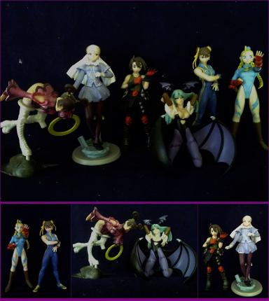 CAPCOM GALS HGIF 1 Chun-Li Morrigan  รหัส(B227)